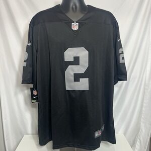 Nike Las Vegas Raiders #2 Ashton Jeanty Stitched Black Large Jersey Size XL NWT